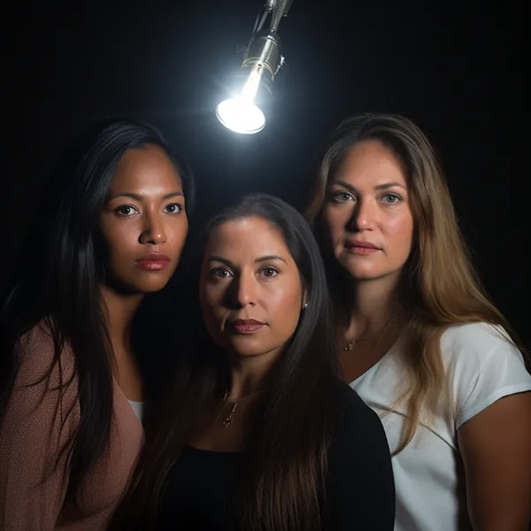 Three women shows Unspoken Risks in Hair Smoothing Treatments