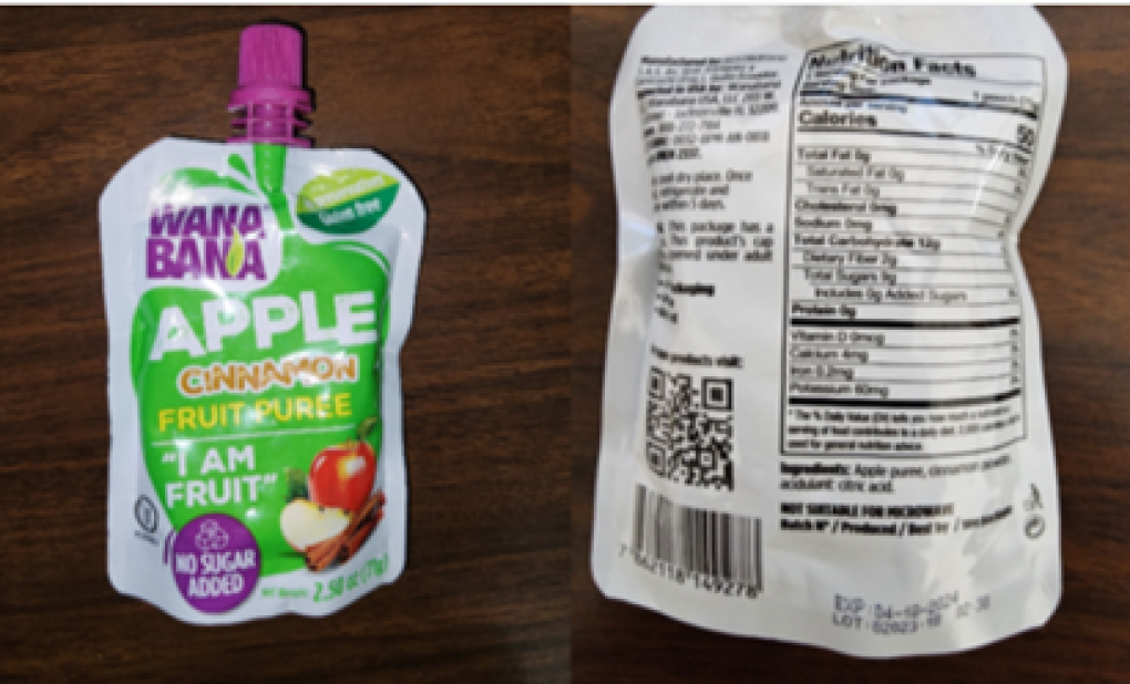 Weiss Applesauce Recall